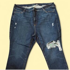 OLD NAVY PLUS SIZE EXTRA HIGH RISE ROCKSTAR SUPER